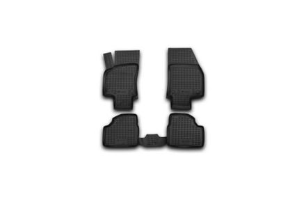 Коврики в салон OPEL Astra H 2004-2014, хб, 4 шт. (полиуретан)