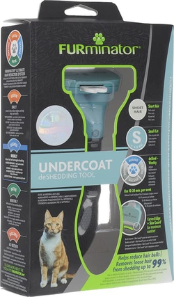 FURminator S для маленьких кошек c короткой шерстью