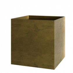Кашпо CUBE AVOCADO GREEN 90x90x90
