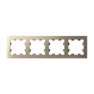 Рамка 4-м AtlasDesign универс. шампань SE ATN000504