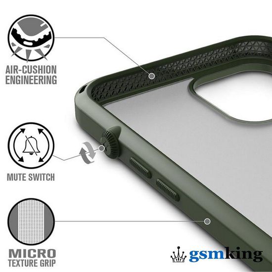 Catalyst Influence Impact Case for iPhone 12 Pro Max Army Green (Зелёный)