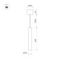 Подвесной светодиодный светильник Arlight SP-Pipe-Hang-L600-R30-9W Warm3000 038644