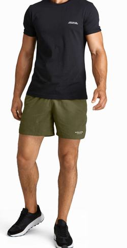 Мужские теннисные шорты Björn Borg Training Shorts STHLM M - ivy green