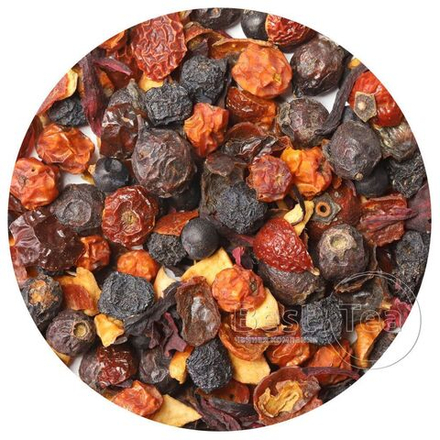 Травяной чай - Фиточай Лесные Ягоды в подарочном крафт пакете, 50 гр