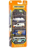Набор машинок Matchbox 5 шт MBX City Drivers 4 C1817