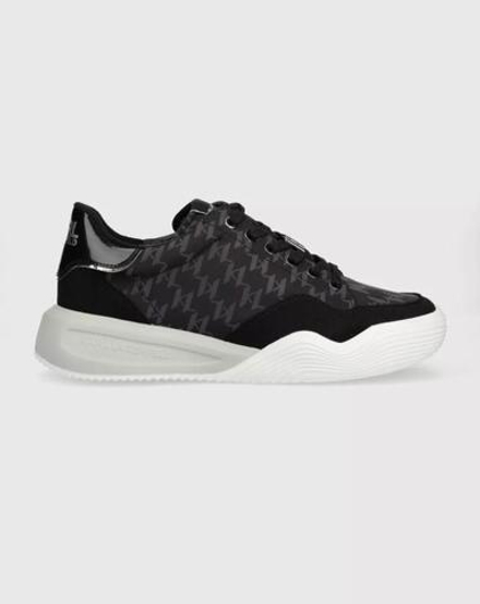 Кроссовки LAGERFELD 855012 черные галограмма