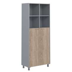 Шкаф с глухими средними дверьми OHC 87.6  874х450х2147 OFFIX NEW