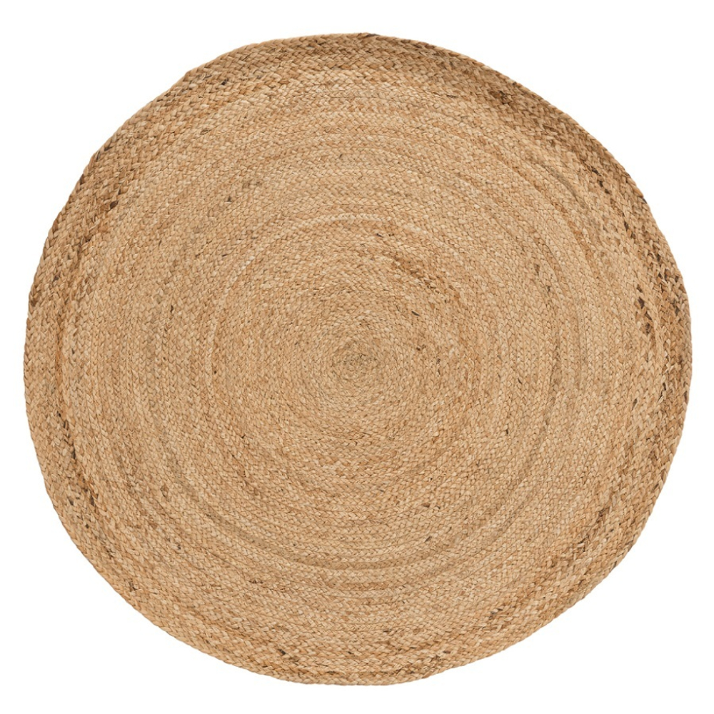 Ковер из джута 150см Tkano Ethnic круглый базовый