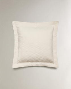 Zara Home наволочка декоративная из хлопка, бежевый · 1163/007