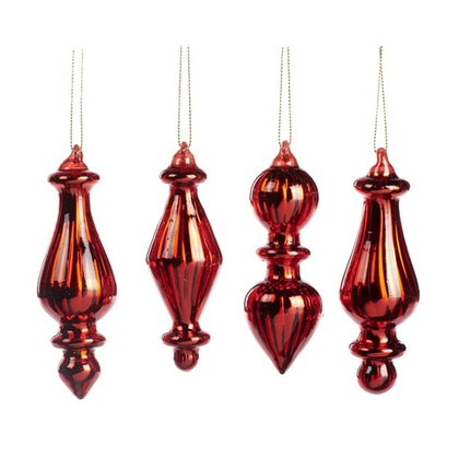 Сосулька красная 12 см [Арт.P 32342]