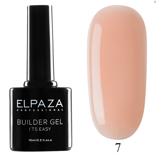 Гель для укрепления двухфазный Elpaza Builder Gel it’s easy № 07