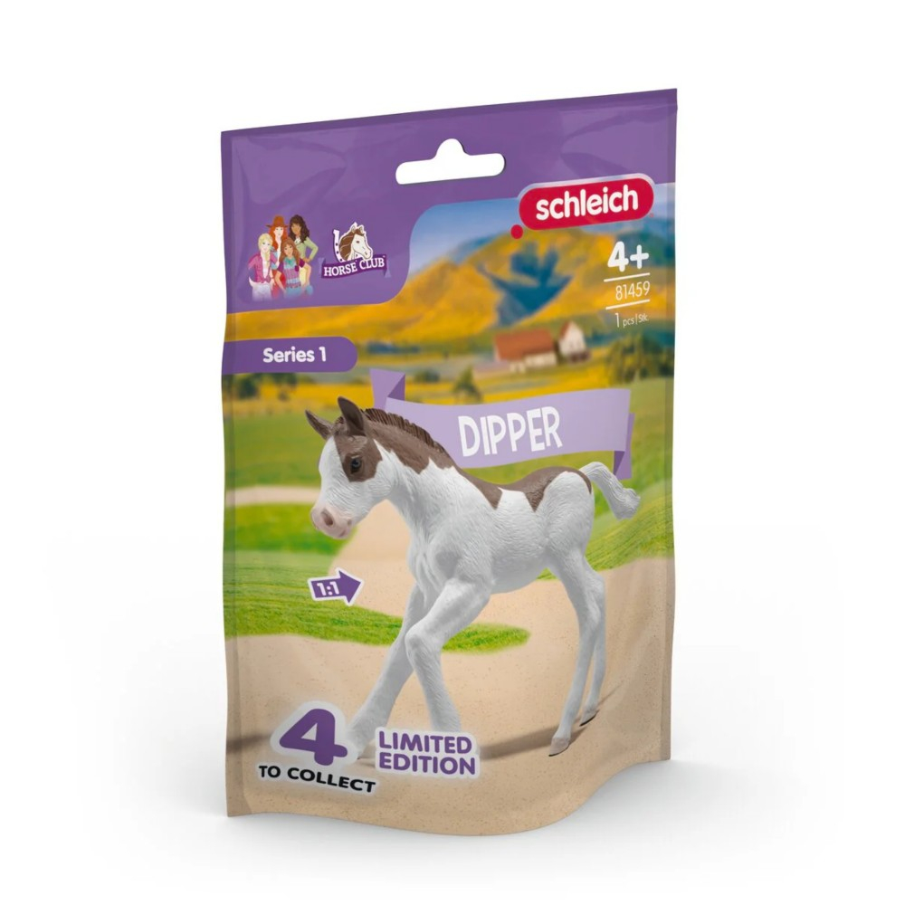 Schleich S 81459 — Коллекционный жеребёнок Диппер серия 1 Horse Club — фото 1