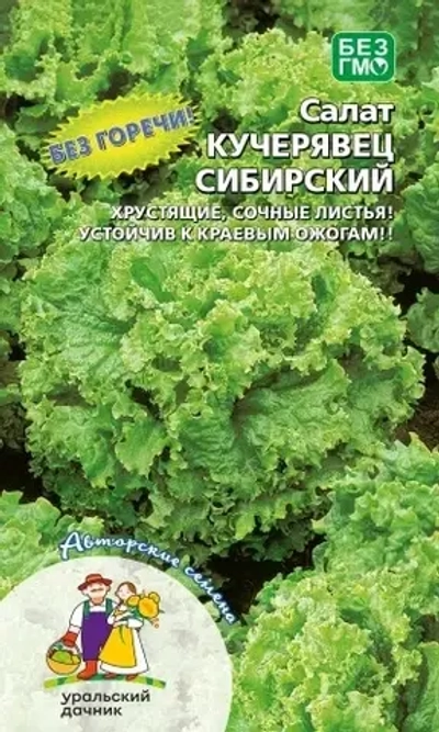 Семена Салат Кучерявец сибирский 0,25 гр (УД) Е/П