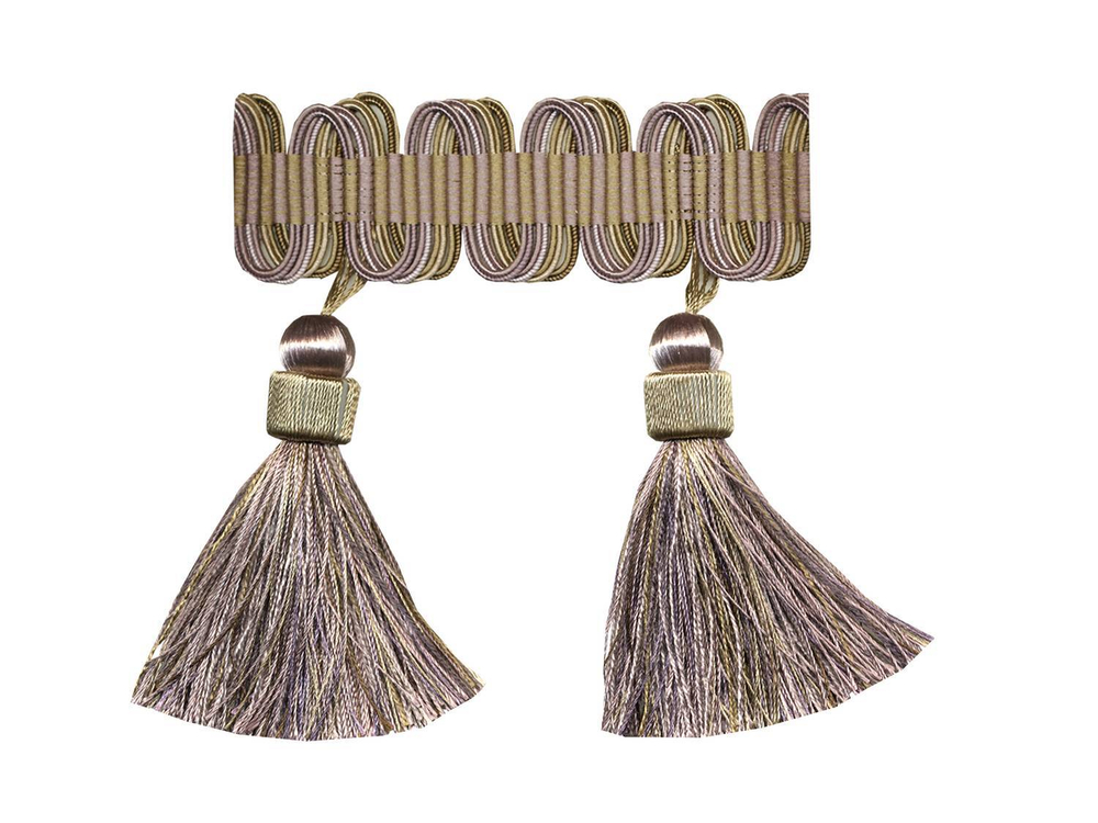 10017/43 Бахрома с шариками и кисточками