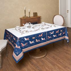 СКАТЕРТЬ "PASSAGE" 110Х140СМ ,БЕЛЫЙ,100% ХЛОПОК С ПРОПИТКОЙ,ТВИЛ