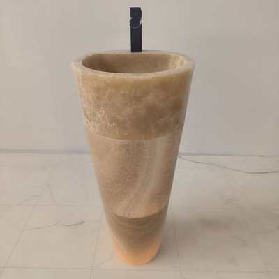 Раковина напольная из оникса Sunset ON-04199 (40*40*90)