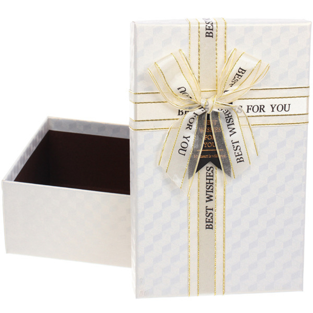 Коробка подарочная «Момент» 19*12*6,5 см, белый