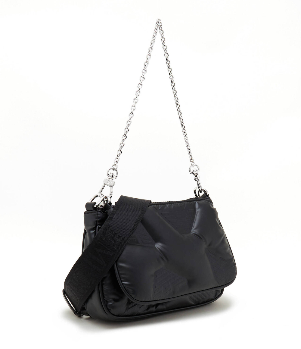 Сумка через плечо + поясная сумка Emporio Armani - черный(Y3H317 YVZ8X)