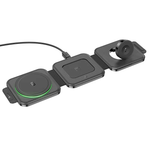CQ4 Unique 3-in-1 folding magnetic wireless fast charger