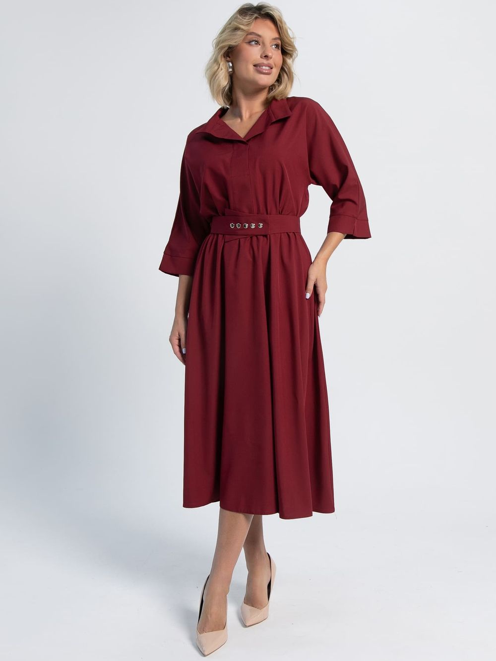 Платье Доминанта (бордо) П16154-16М LT Collection