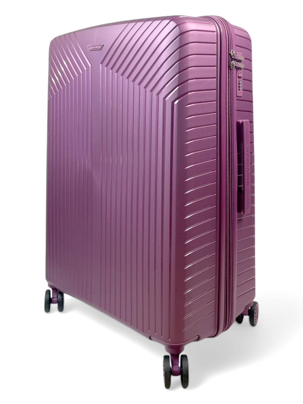 Большой чемодан Mironpan 11272, Фиолетовый, XL
