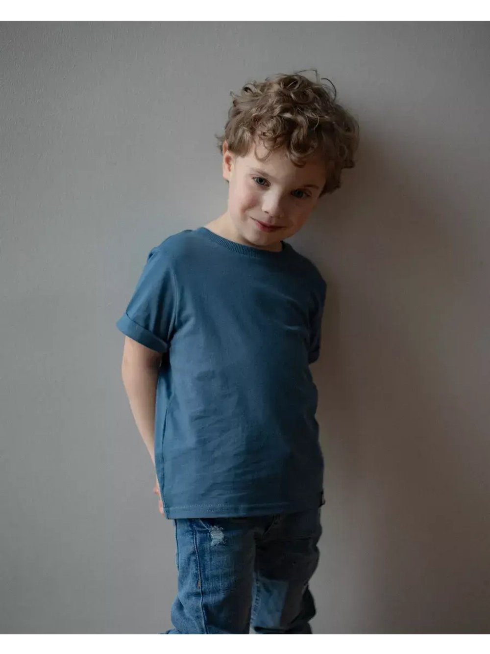 Футболка базовая летняя для детей