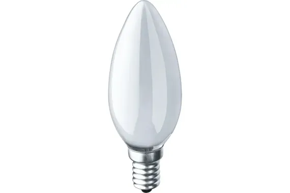 Лампа Navigator 60Вт Е14 свеча матовая 23743