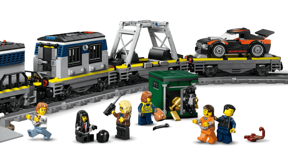 Конструктор LEGO City 60508 Police Train Heist