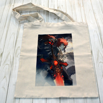 Шоппер "Genshin Impact / Геншин - Дилюк с мечом"