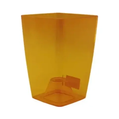 Горшок для орхидеи Сильвия 1,9л, h18 d12, янтарь