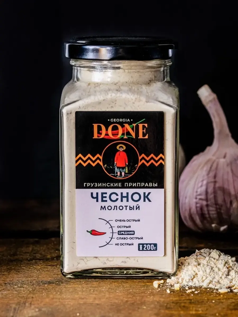 Чеснок сушеный молотый