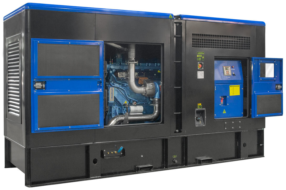 Дизельный генератор ТСС АД-250С-Т400-1РКМ9 Baudouin в кожухе
