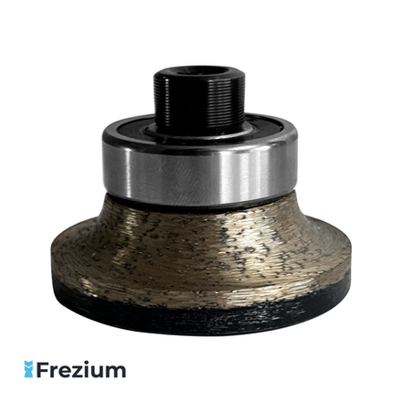 Радиусная алмазная фреза по камню для кантофрезера и профилеобразующих машин (D55 L15)