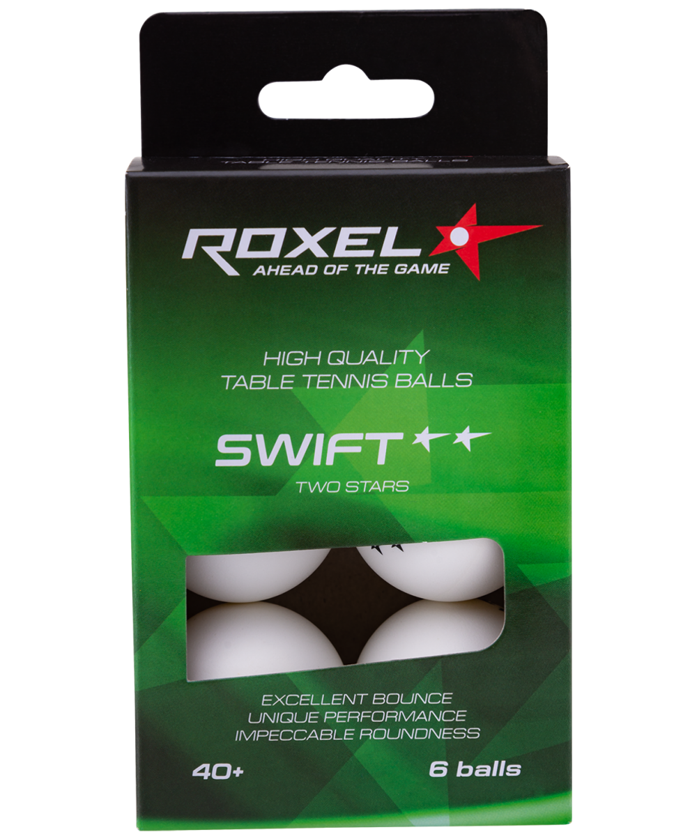 Мяч н/т Roxel 2* Swift, (6шт)