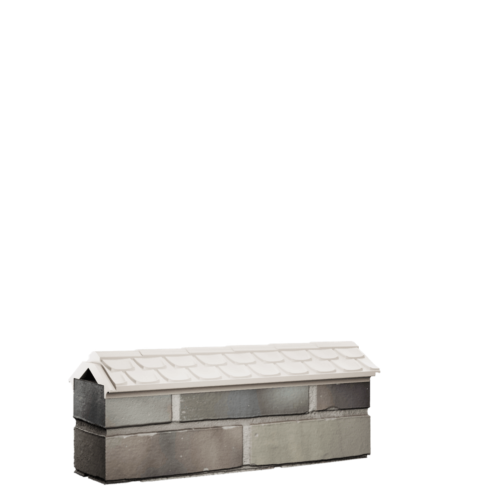 Парапет для забора ELBRUS на 0,5 кирпича