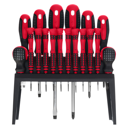 11452 Набор отверток Fusion на подвесной полке 18 шт., CrV