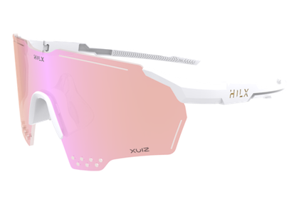 Спортивные очки с диоптриями HILX Gladiator (L) Shiny White / Trail lens