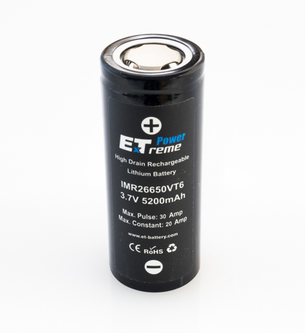 Аккумулятор ET IMR26650VT6 PK2