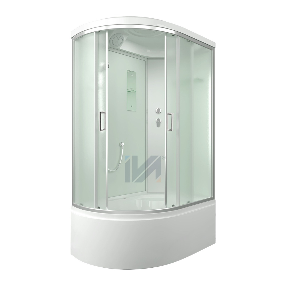 Душевая кабина IVA SC120CMR 1200*800*2150 высокий поддон, светлое стекло