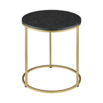 Набор из 2-х кофейных столиков Bergenson Bjorn Hans, 40 см и 50 см, черный мрамор