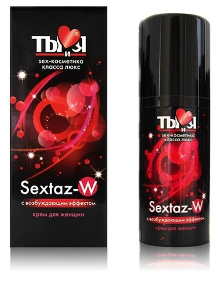 Крем Sextaz-W с возбуждающим эффектом  для женщин, 20 гр.