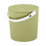 Ведро с крышкой Универсал 10 л желтый 285х635