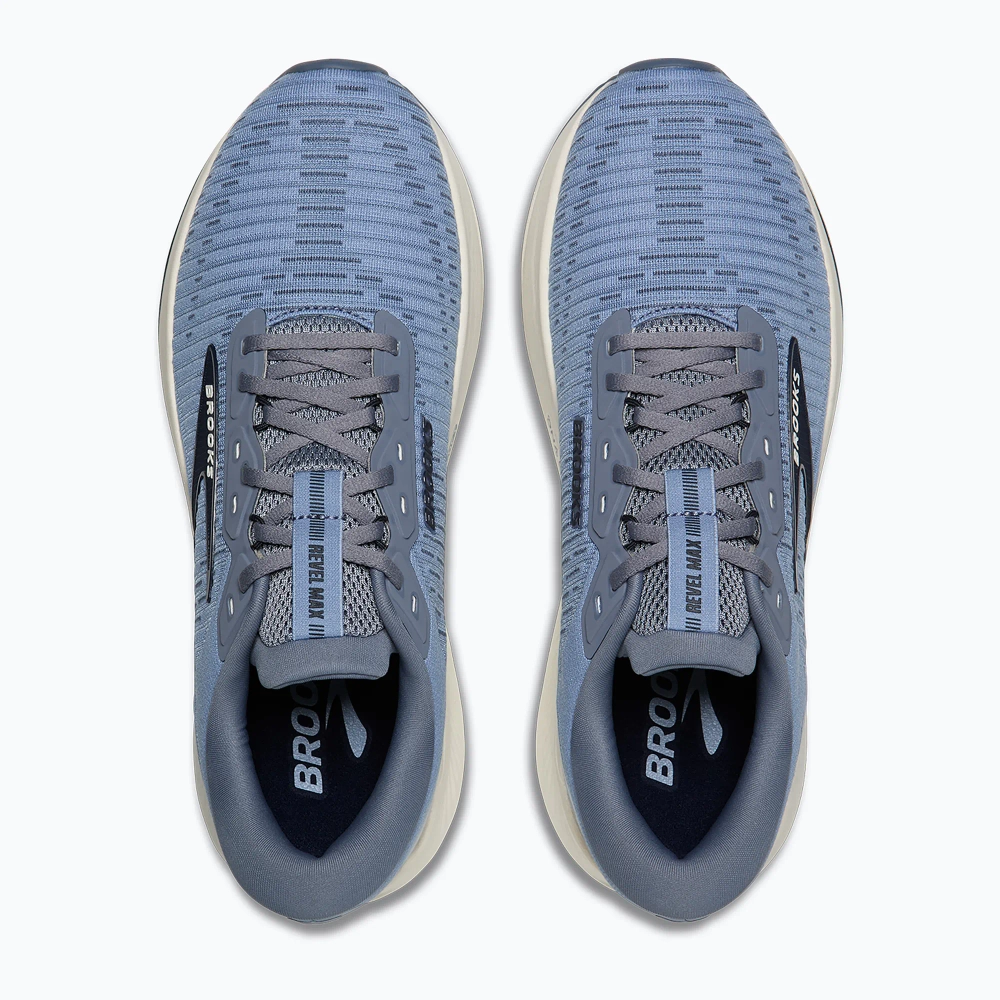 Кроссовки для бега Brooks Revel Max rain washed/grey/navy