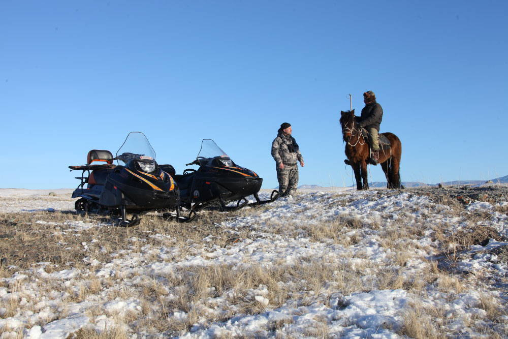 Снегоход РУССКАЯ МЕХАНИКА Тайга Patrul 550 SWT