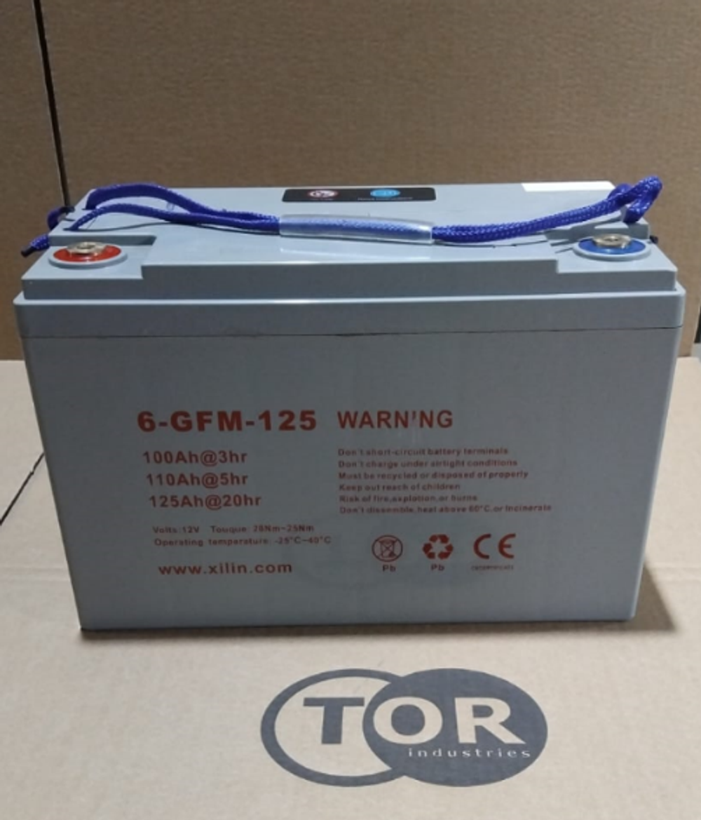 Аккумулятор свинцово-кислотный герм. (GEL) 12В/125Ач (20Hr) 330х170х215 для штаб. CDDR-E/CDDR-EN