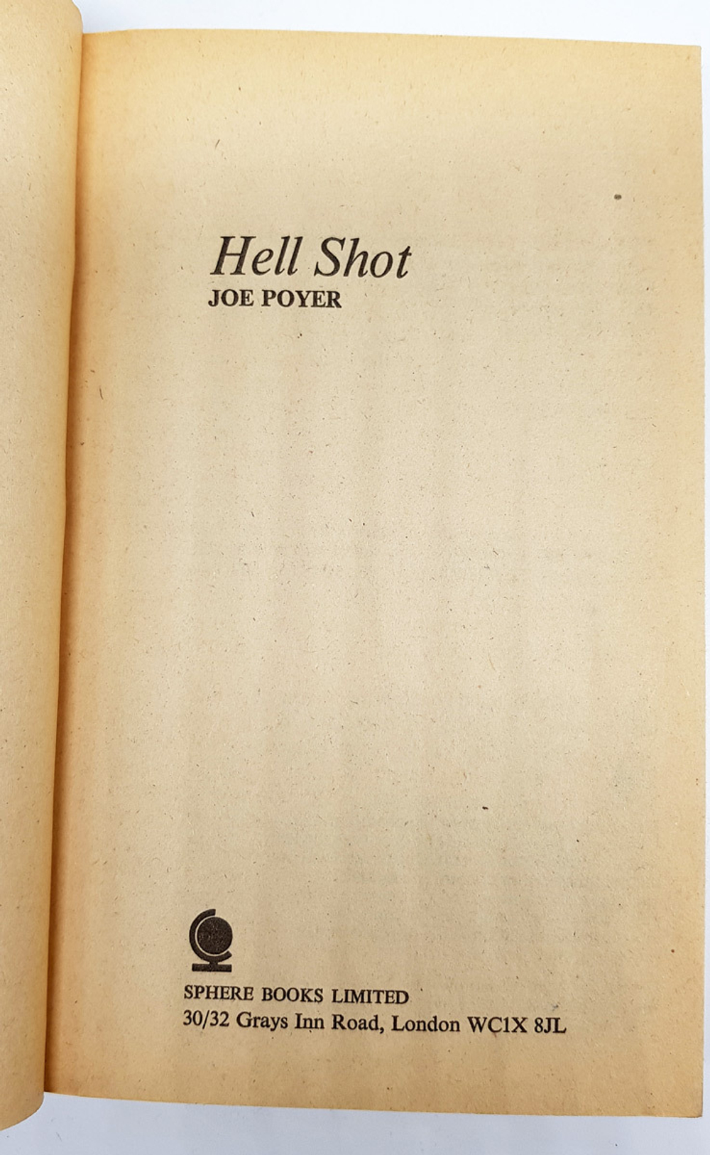 "Hell Shot (Адский выстрел)". Poyer  Joe  (Пойер Джо)