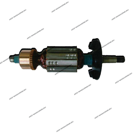 Якорь подходит для эл. Рубанка REBIR 5709 (гайка d- 43)