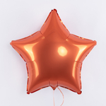 Звезда 18" Оранжевый, сатин Fm