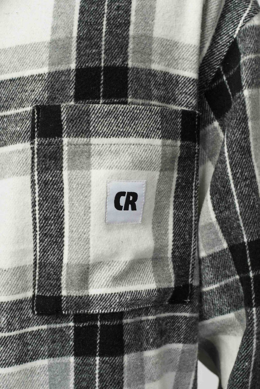 Рубашка Codered Harbor Wide Молочный/Черный/Серый