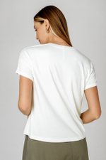 Легкая белая блуза Тамбовчанка